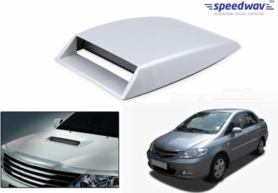 

Speedwav Car Turbo Style Air Intake White-Honda City Type 3 Bonnet Scoop
