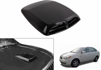 

Speedwav Car Double Vent Air Intake-Black-Hyundai Verna Type 1 Bonnet Scoop
