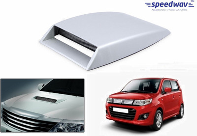 

Speedwav Car Turbo Style Air Intake White-Maruti R Stingray Bonnet Scoop