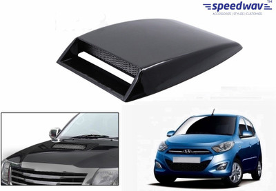 

Speedwav Car Turbo Style Air Intake Black-Hyundai i10 New Bonnet Scoop