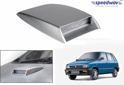 

Speedwav Car Turbo Style Air Intake Silver-Maruti 800 Bonnet Scoop