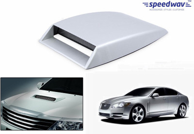 

Speedwav Car Turbo Style Air Intake White-Jaguar XFS Bonnet Scoop