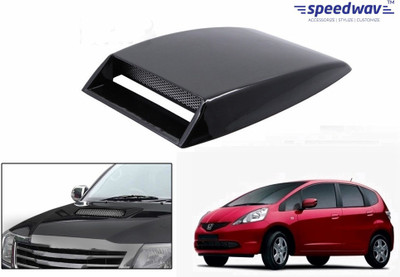 

Speedwav Car Turbo Style Air Intake Black-Honda Jazz Bonnet Scoop