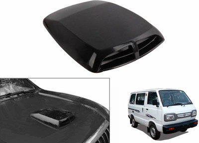 

Speedwav Car Double Vent Air Intake-Black-Maruti Omni Bonnet Scoop