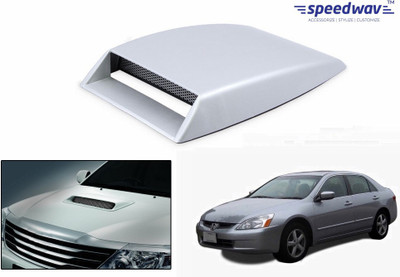 

Speedwav Car Turbo Style Air Intake White-Honda Accord 2.4 Type 2 Bonnet Scoop