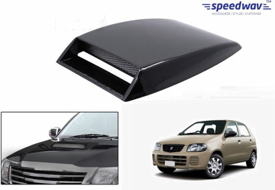 

Speedwav Car Turbo Style Air Intake Black-Maruti Alto Bonnet Scoop