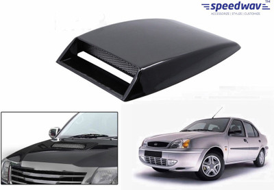 

Speedwav Car Turbo Style Air Intake Black-Ford Ikon Bonnet Scoop