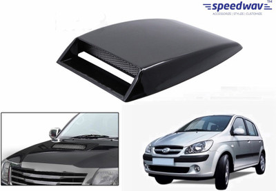 

Speedwav Car Turbo Style Air Intake Black-Hyundai Getz Prime Bonnet Scoop