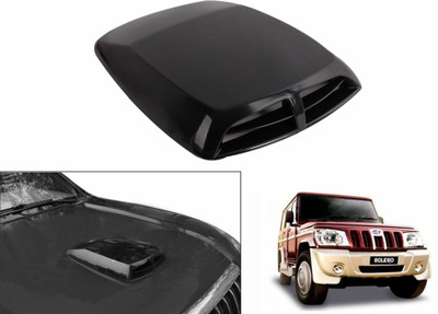 

Speedwav Car Double Vent Air Intake-Black-Mahindra Bolero Type 2 Bonnet Scoop