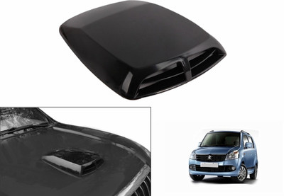 

Speedwav Car Double Vent Air Intake-Black-Maruti WagonR K Series Bonnet Scoop