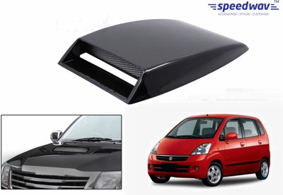 

Speedwav Car Turbo Style Air Intake Black-Maruti Zen Estilo Bonnet Scoop