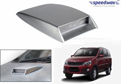 

Speedwav Car Turbo Style Air Intake Silver-Mahindra Xylo Bonnet Scoop