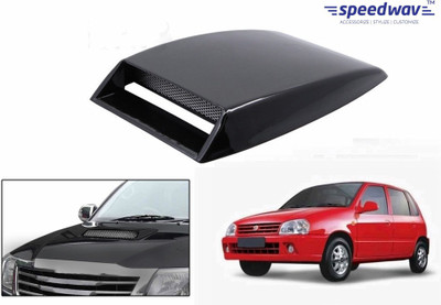 

Speedwav Car Turbo Style Air Intake Black-Maruti Zen Old Bonnet Scoop