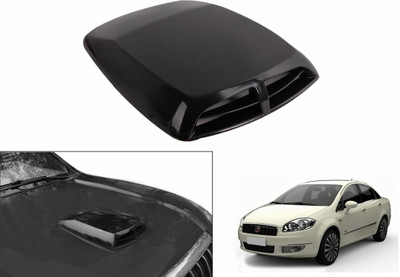 

Speedwav Car Double Vent Air Intake-Black-Fiat Linea Bonnet Scoop