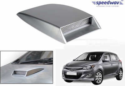 

Speedwav Car Turbo Style Air Intake Silver-Hyundai i20 New Bonnet Scoop