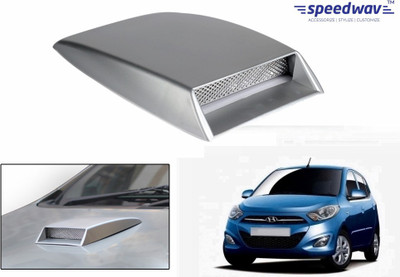 

Speedwav Car Turbo Style Air Intake Silver-Hyundai i10 New Bonnet Scoop