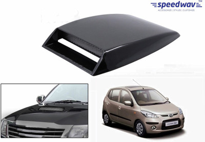 

Speedwav Car Turbo Style Air Intake Black-Hyundai i10 Old Bonnet Scoop