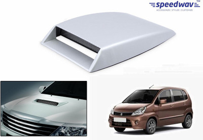 

Speedwav Car Turbo Style Air Intake White-Maruti Estilo Bonnet Scoop