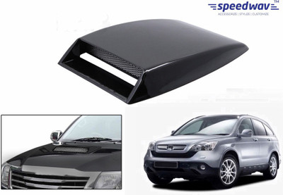 

Speedwav Car Turbo Style Air Intake Black-Honda CRV Bonnet Scoop