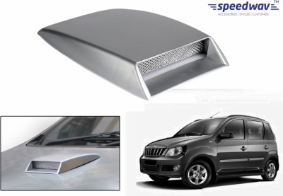 

Speedwav Car Turbo Style Air Intake Silver-Mahindra Quanto Bonnet Scoop