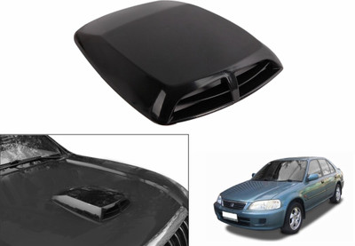 

Speedwav Car Double Vent Air Intake-Black-Honda City 1.3/1.5 Type 2 Bonnet Scoop