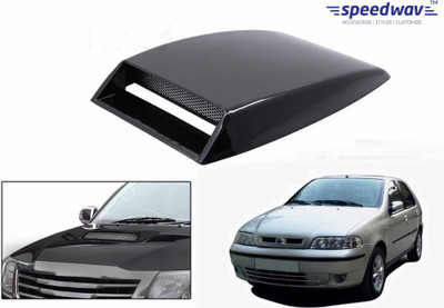 

Speedwav Car Turbo Style Air Intake Black-Fiat Palio Bonnet Scoop