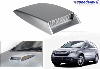 

Speedwav Car Turbo Style Air Intake Silver-Honda CRV Bonnet Scoop