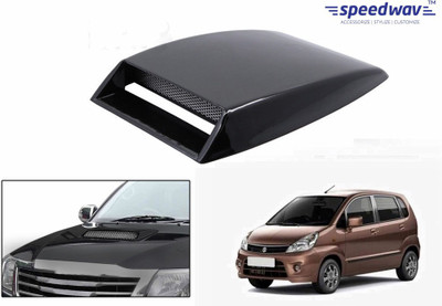 

Speedwav Car Turbo Style Air Intake Black-Maruti Estilo Bonnet Scoop
