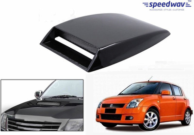 

Speedwav Car Turbo Style Air Intake Black-Maruti Swift Old Bonnet Scoop