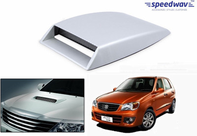 

Speedwav Car Turbo Style Air Intake White-Maruti Alto K10 Bonnet Scoop