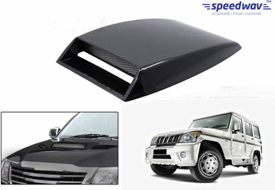 

Speedwav Car Turbo Style Air Intake Black-Mahindra Bolero Bonnet Scoop