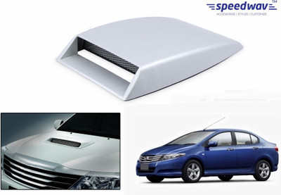 

Speedwav Car Turbo Style Air Intake White-Honda City Type 4 Bonnet Scoop