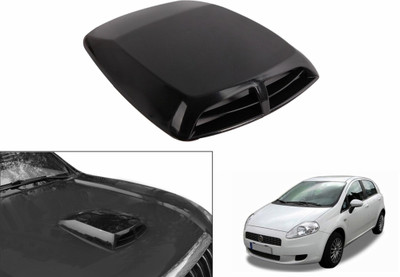 

Speedwav Car Double Vent Air Intake-Black-Fiat Punto Bonnet Scoop