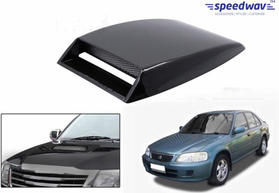 

Speedwav Car Turbo Style Air Intake Black-Honda City 1.5 Type 2 Bonnet Scoop