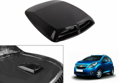 

Speedwav Car Double Vent Air Intake-Black-Chevrolet Beat Type 1 Bonnet Scoop