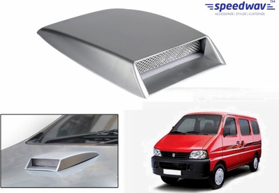 

Speedwav Car Turbo Style Air Intake Silver-Maruti Eco Bonnet Scoop