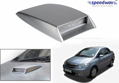 

Speedwav Car Turbo Style Air Intake Silver-Honda City Type 3 Bonnet Scoop