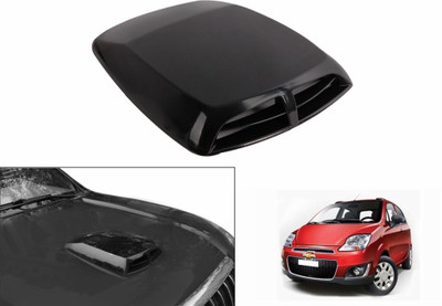 

Speedwav Car Double Vent Air Intake-Black-Chevrolet Spark Type 2 Bonnet Scoop