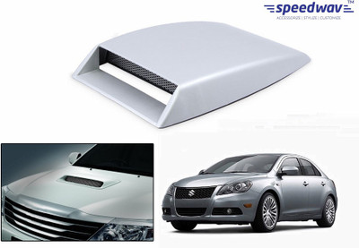 

Speedwav Car Turbo Style Air Intake White-Maruti Kizashi Bonnet Scoop