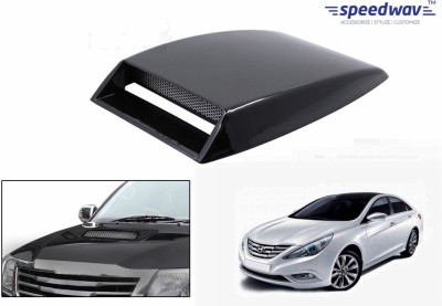 

Speedwav Car Turbo Style Air Intake Black-Hyundai Sonata Fluidic Bonnet Scoop