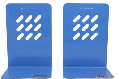 

Zheng Gang Iron Book End(Blue, Pack of 2)