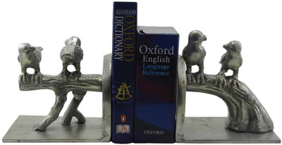 

Gaarv Humming Birds Bookend Aluminium Book End(Yellow, Pack of 2)