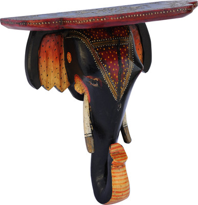 

Craftkriti Elephant Wooden Book Holder Wooden Book End(Multicolor, Pack of 1)