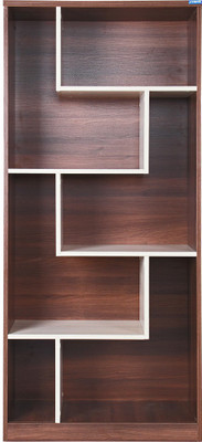 

Spacewood Engineered Wood Open Book Shelf(Finish Color - Brown)