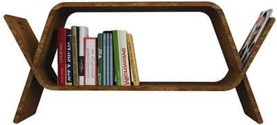 

Shop Sting Solid Wood Open Book Shelf(Finish Color - Brown)