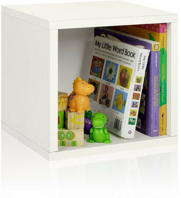 

A10 Shop Engineered Wood Open Book Shelf(Finish Color - Frosty White)