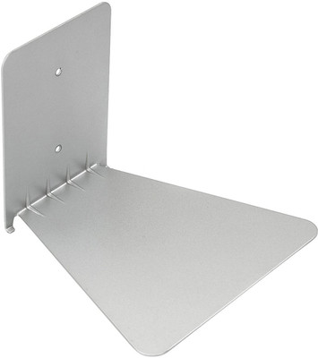 

Solid Set Of Four Invisible Room Decorative Bookcase Holder Hidden Rack Floating Creative Decor Wall Mount Metal Open Book Shelf(Finish Color - Silver)