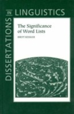 The Significance of Word Lists(English, Paperback, Kessler Brett)