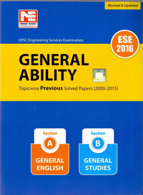 General Ablity Topicwise Previous Solved Papers (2000-2015)(English, Paperback, Made Eassy)
