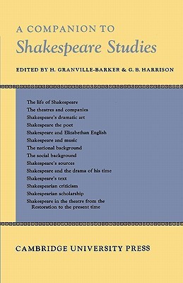Companion to Shakespeare Studies(English, Paperback, unknown)